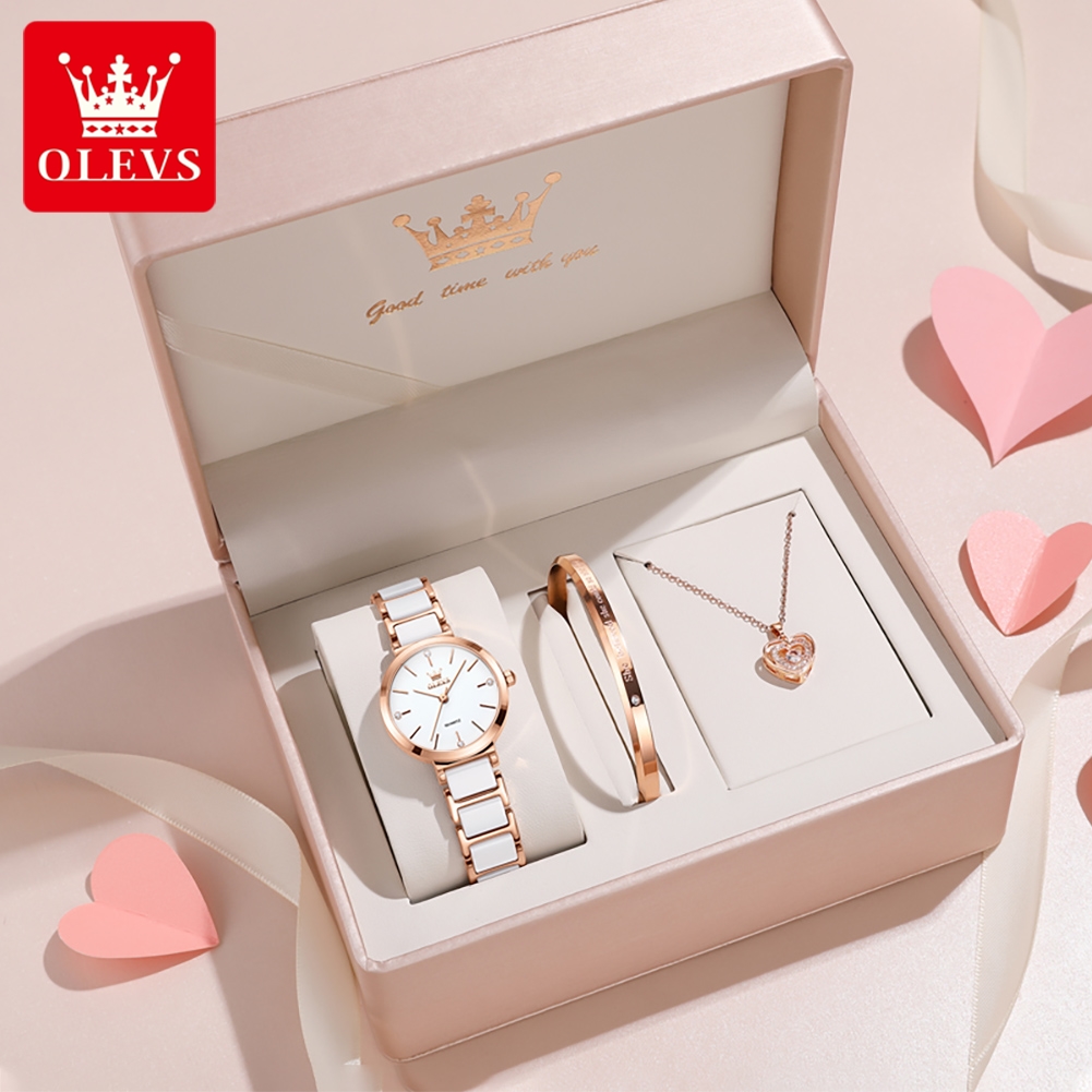 Watch Accessories - OLEVS женские часы 5877, роскошные элегантные