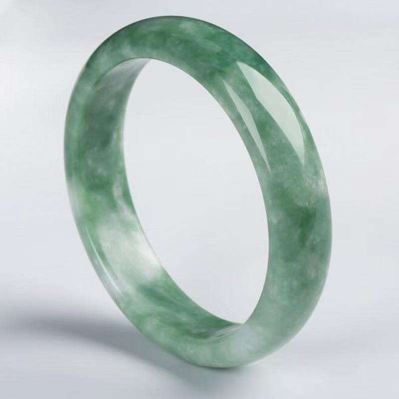 Bracelets - жадеит для женщин, зеленый нефритовый браслет