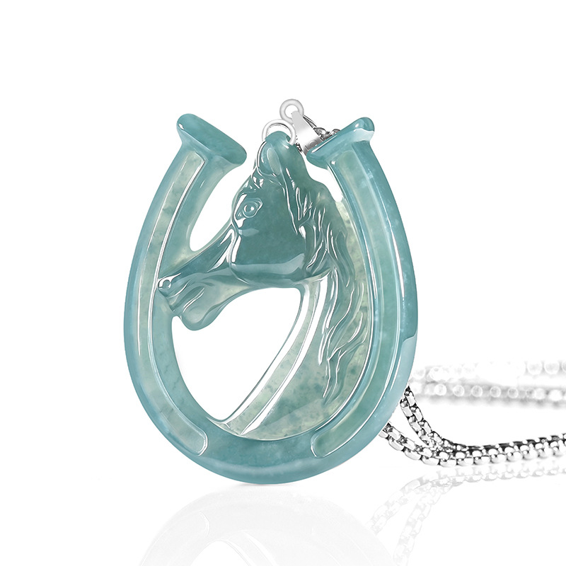 Necklaces - Кулон-подвеска из серебра S925 с натуральным