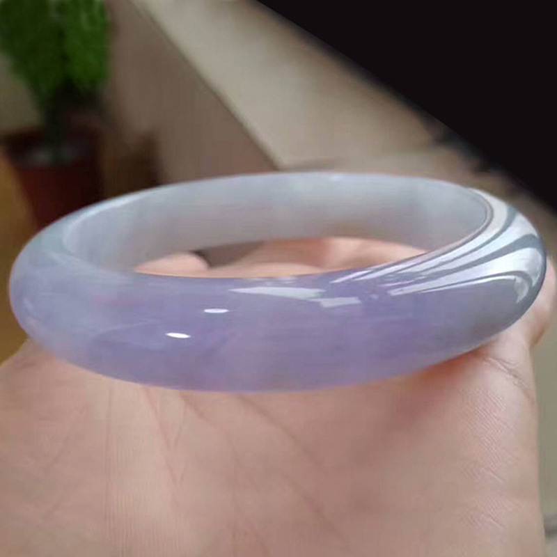 Bracelets - Натуральный браслет из бирманского жадеита старой