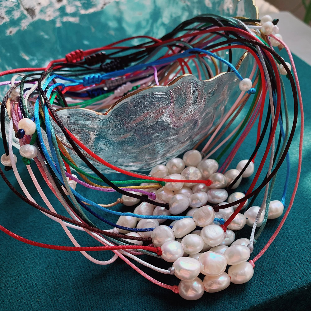 Pearl Choker Necklace Vintage - Ожерелье с жемчугом в стиле барокко