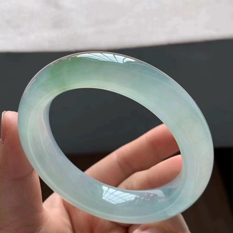 Bracelets - Легкий нефритовый браслет для девочек, бирманский