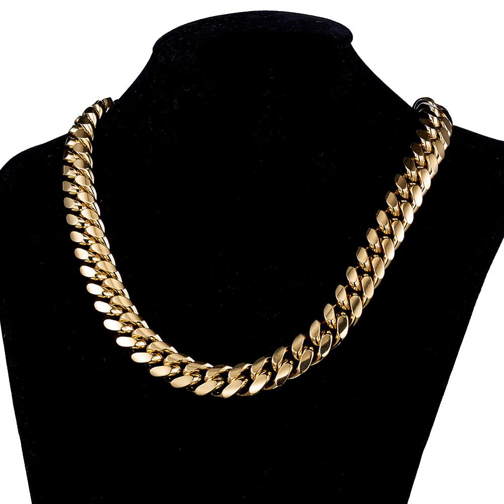 TOPGRILLZ нержавеющая сталь зо – обзор и цена Cuban Link Chain 12Mm