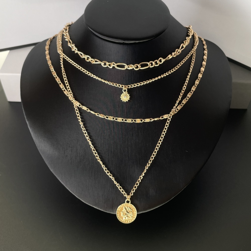 Кулон-подвеска в богемном стил – обзор и цена Layered Pendant Necklace Aesthetic