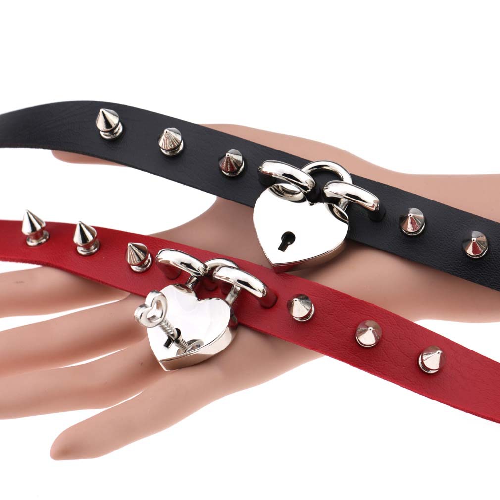 Панк Спайк Чокер ожерелья для  – обзор и цена Goth Punk Spike Choker