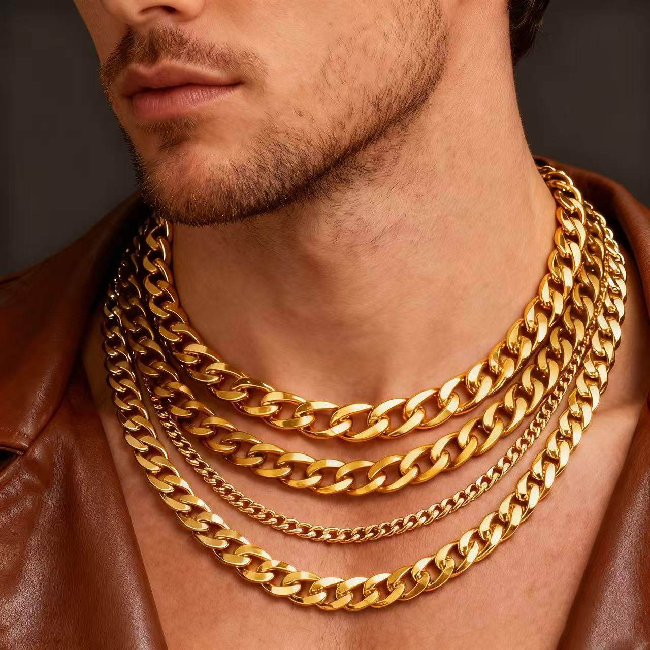 HNSP 3-12 мм цепочка-кубанка и – обзор и цена Cuban Link Chain 12Mm