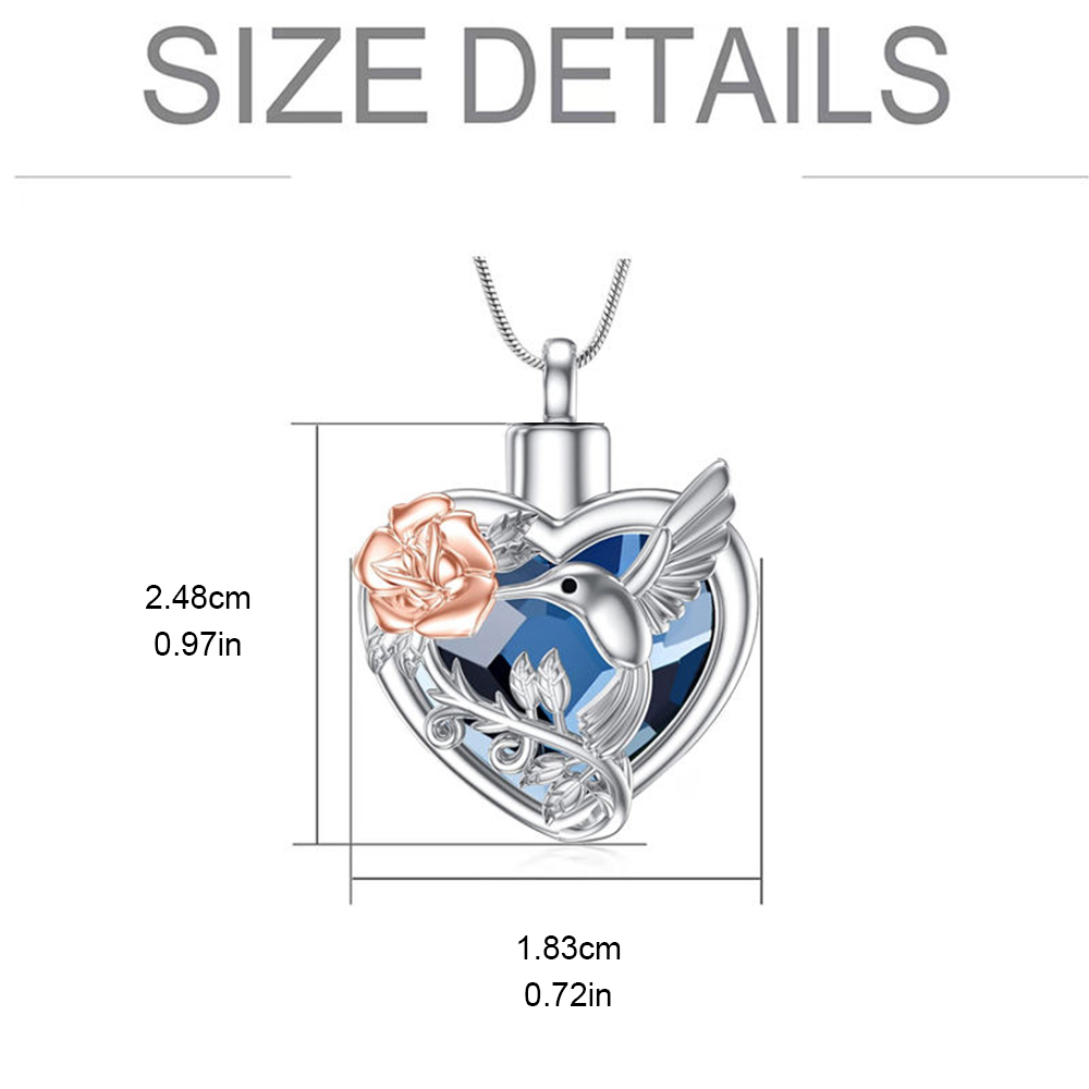 Ожерелье-медальон с урной в фо – обзор и цена Heart Locket Necklace Photo
