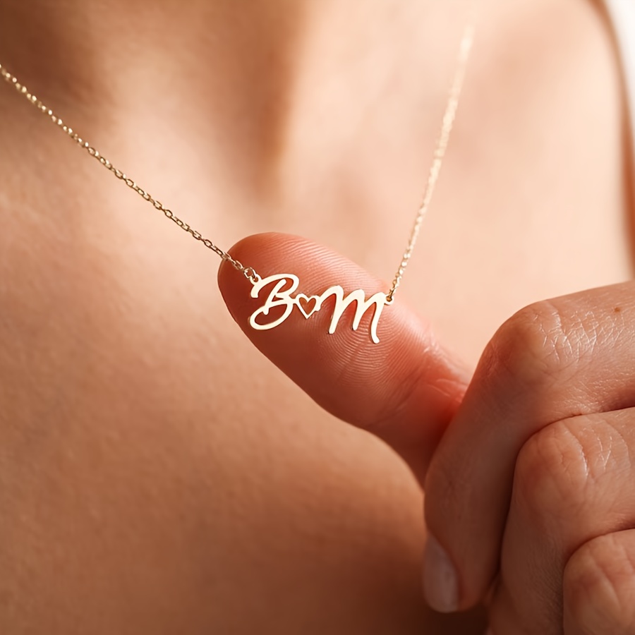 Ожерелья с именем на заказ для – обзор и цена Custom Name Necklace Stainless Steel