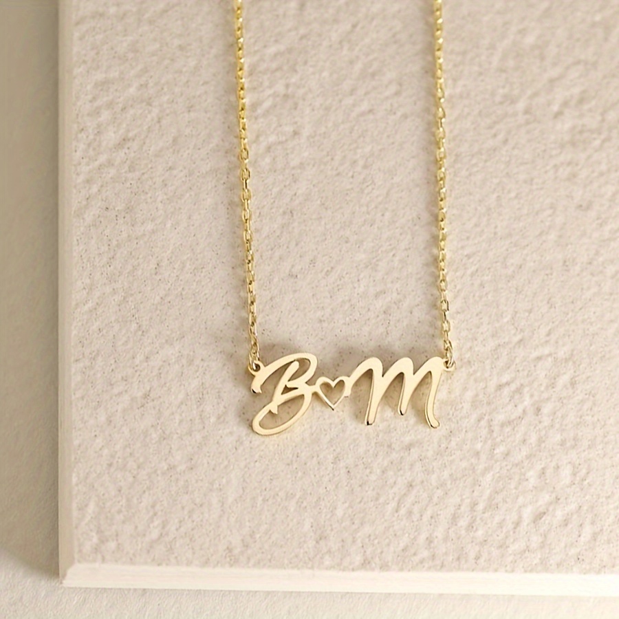Ожерелья с именем на заказ для – обзор и цена Custom Name Necklace Stainless Steel