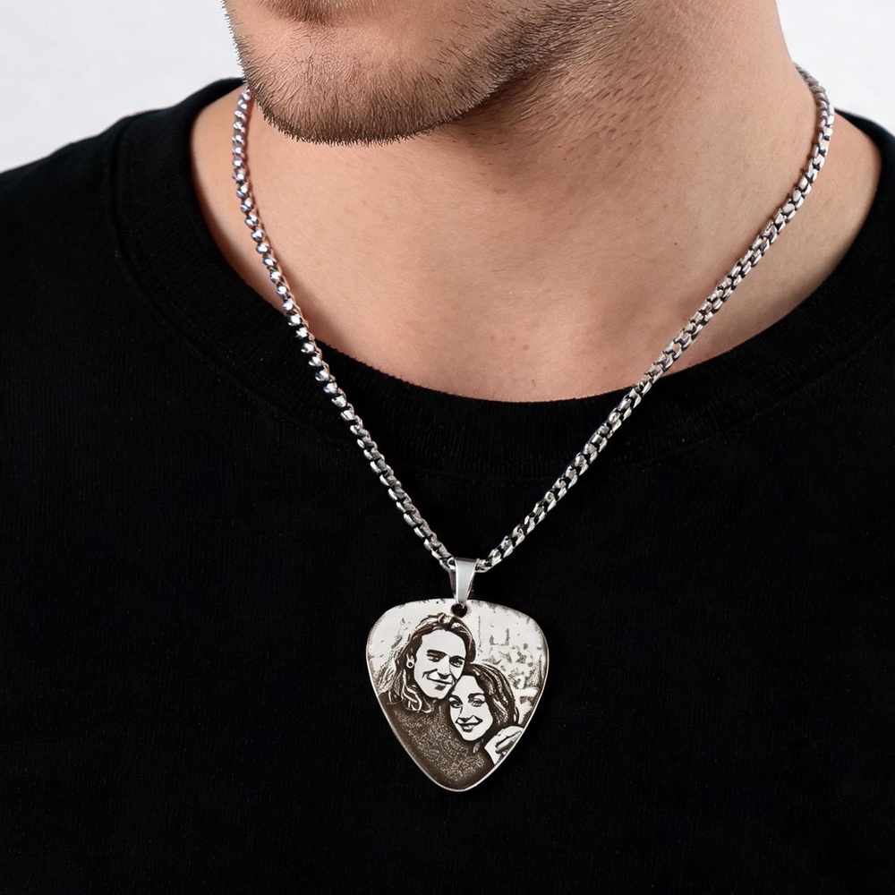 Персонализированный кулон с фо – обзор и цена Custom Name Necklace Stainless Steel