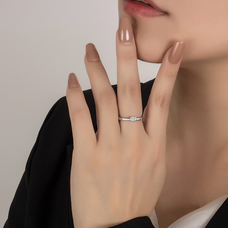 PERFANY 0,3 карата кольцо с му – обзор и цена Moissanite Engagement Ring 1 Carat