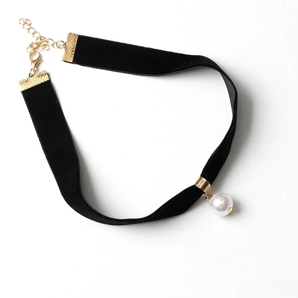 Простое винтажное жемчужное ко – обзор и цена Pearl Choker Necklace Vintage