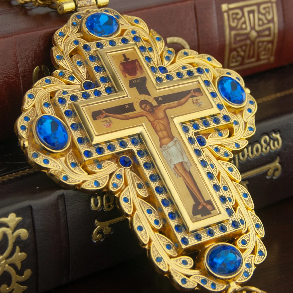 HTISOK Ортодоксальный бишоп, п – обзор и цена Cross Pendant Necklace Gold