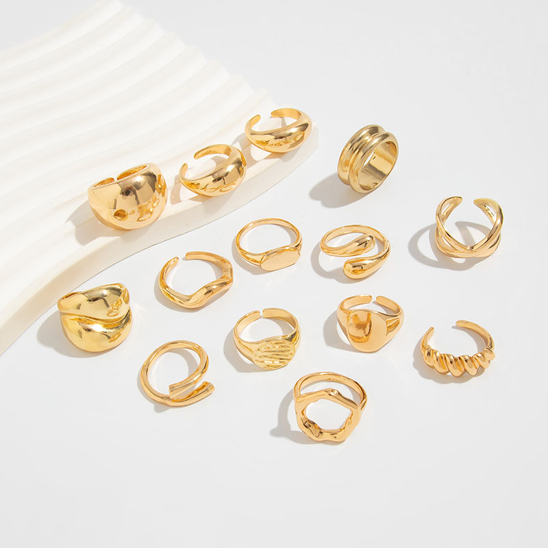 Модные винтажные металлические – обзор и цена Vintage Punk Knuckle Rings Set