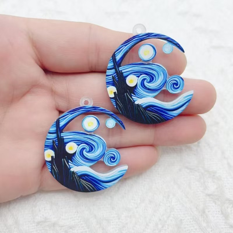 10 шт. популярных акриловых се – обзор и цена Earrings