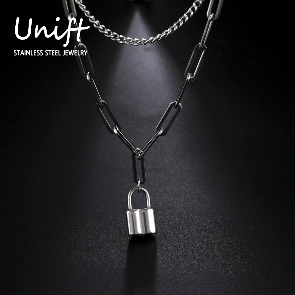 Unift Цепочка с подвеской в ви – обзор и цена Layered Pendant Necklace Aesthetic