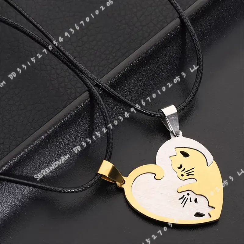 1 пара креативных милых брелок – обзор и цена Magnetic Couple Matching Necklaces