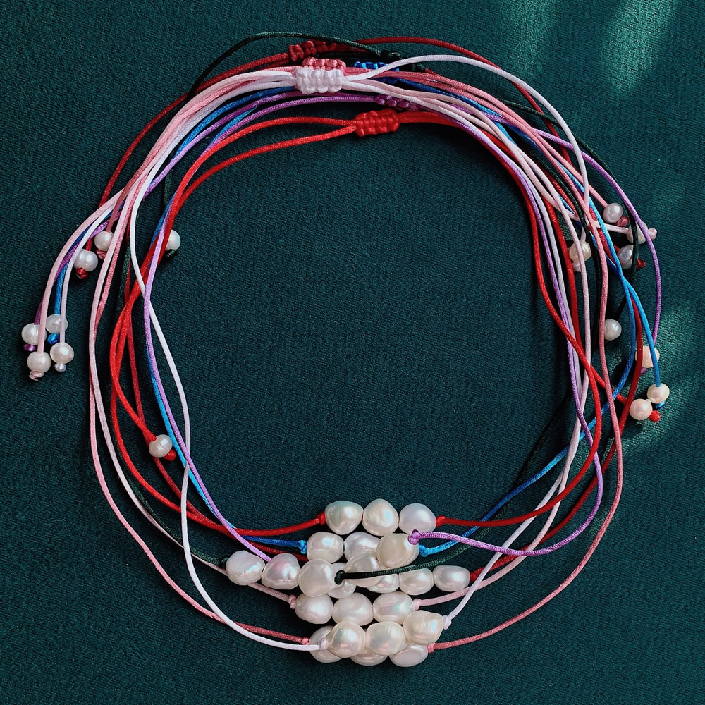 Ожерелье с жемчугом в стиле ба – обзор и цена Pearl Choker Necklace Vintage