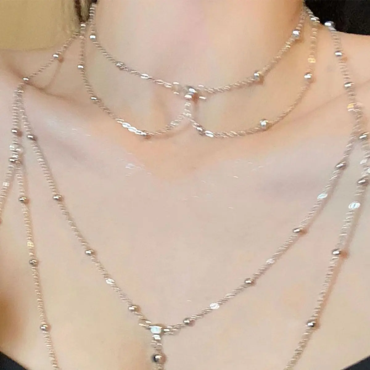 Сексуальная эстетичная многосл – обзор и цена Layered Pendant Necklace Aesthetic