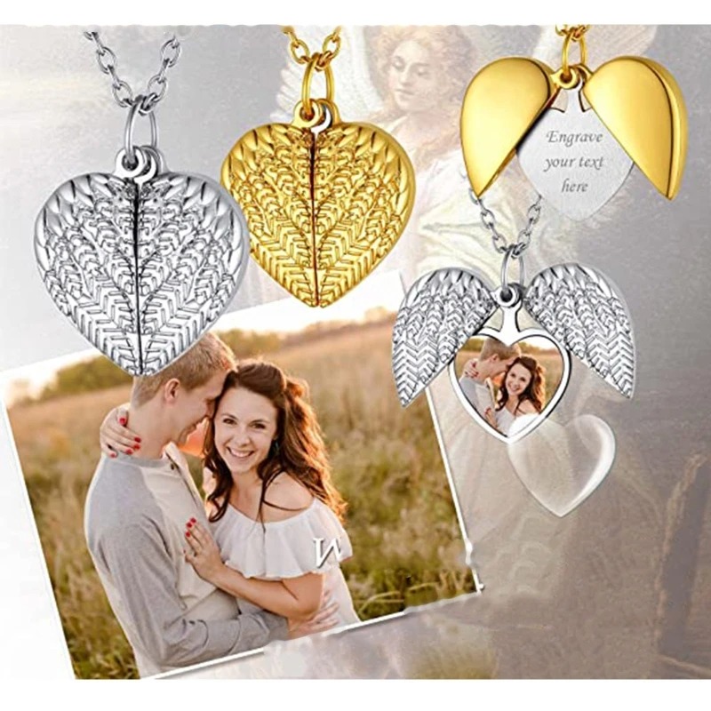 Ожерелье-медальон в форме серд – обзор и цена Heart Locket Necklace Photo