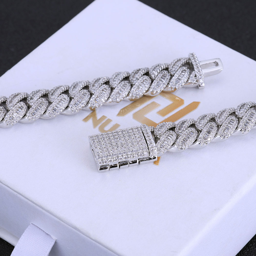 Ювелирные изделия NUOYA в стил – обзор и цена Cuban Link Chain 12Mm