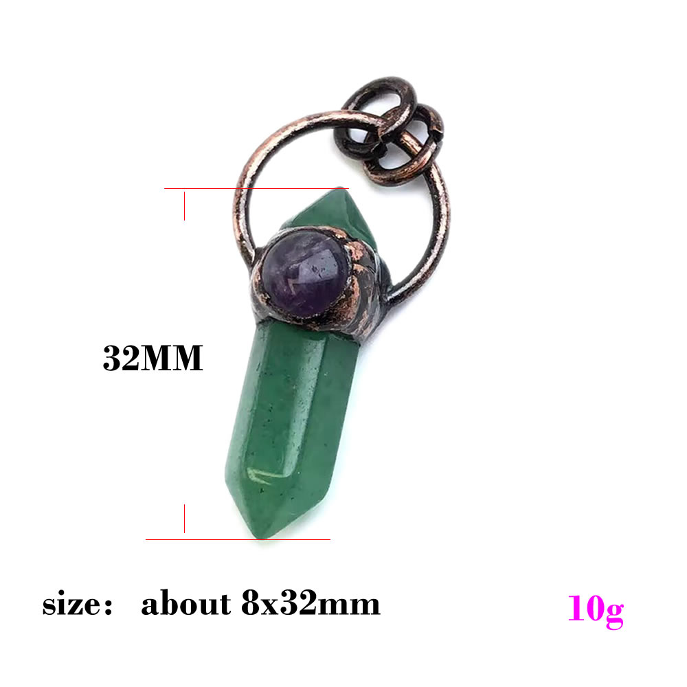 Подвески из натурального камня – обзор и цена Crystal Pendant Necklace Natural Stone